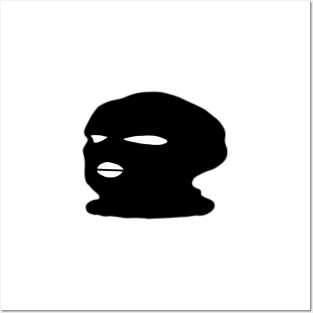 Balaclava Guy Thug Posters and Art